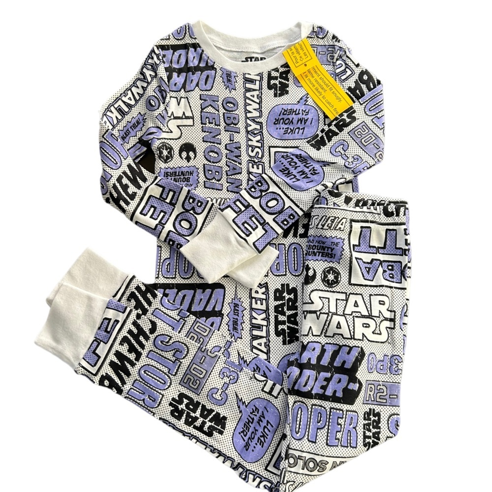 Star Wars Kids Pajama Set NWT